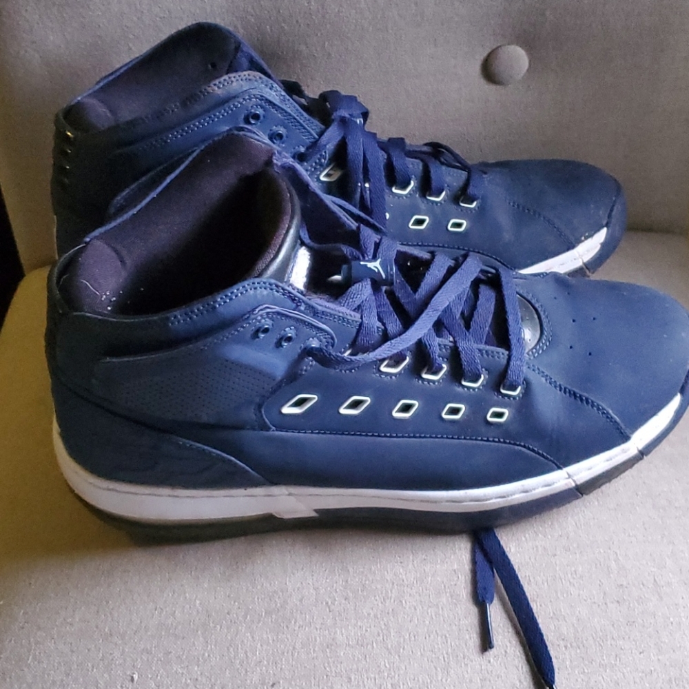 men's navy jordans size 12